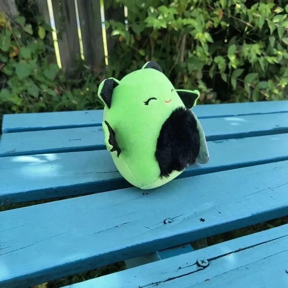 Leap squishmallow collectable bat green black fuzzy kids stuffed animal toy plus